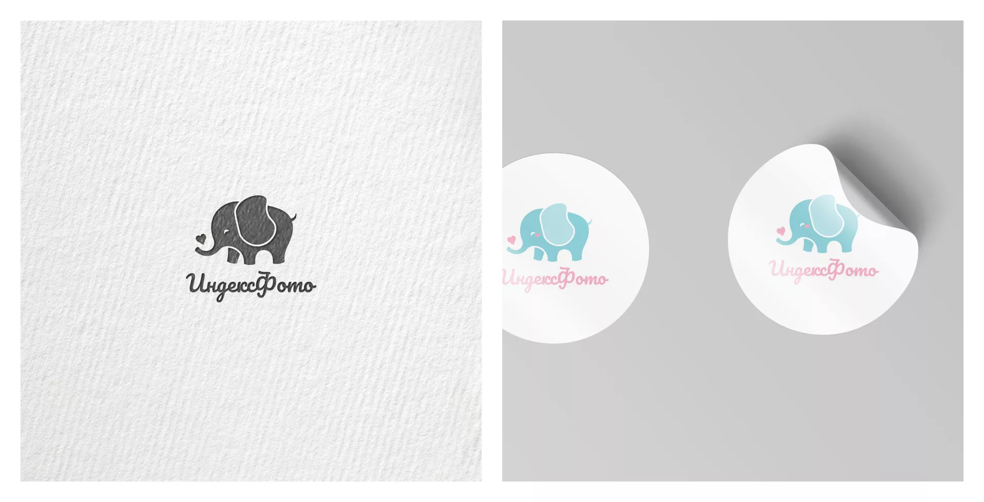 Создание логотипа компании «Индекс Фото» в Петергофе
