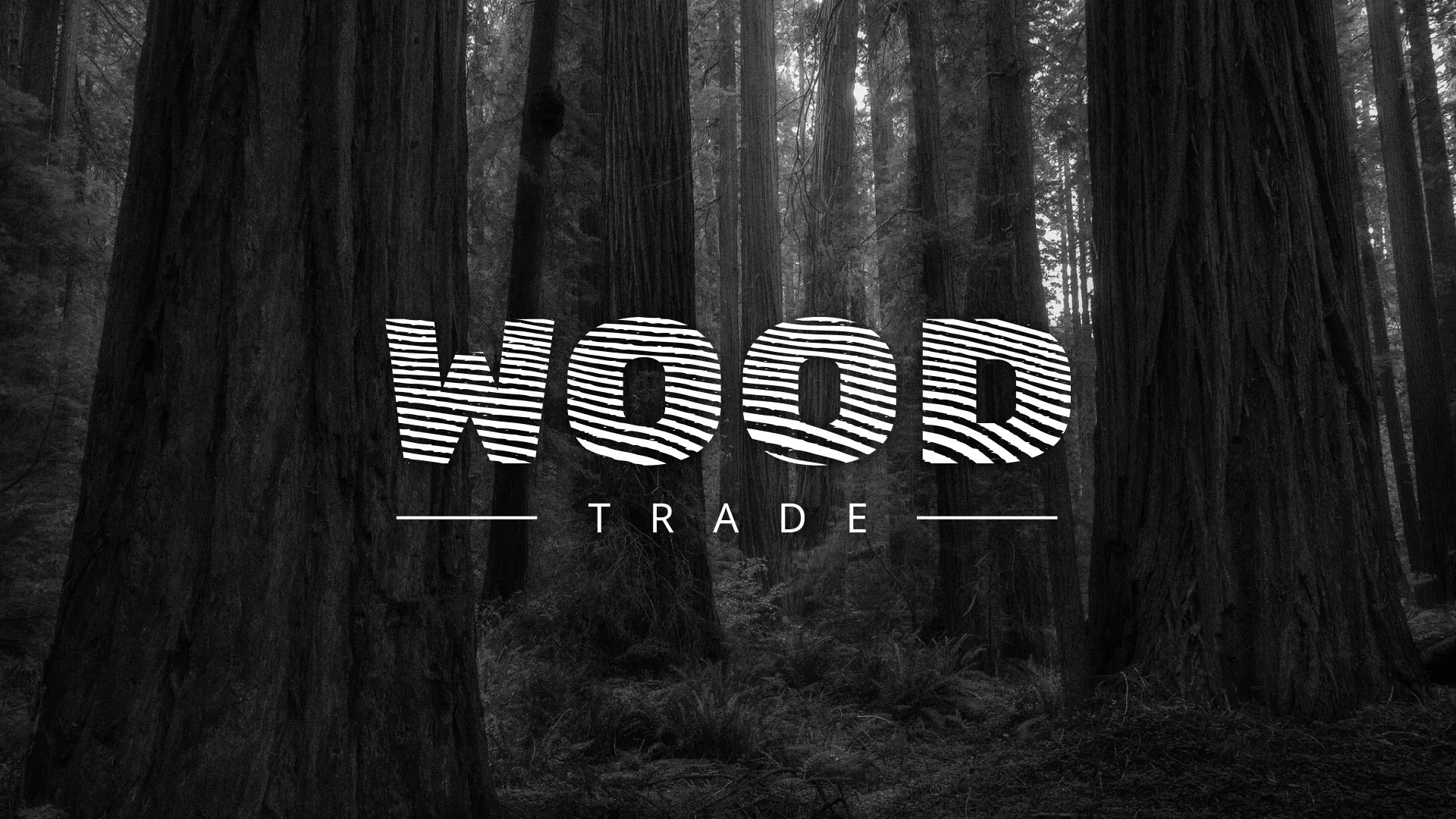 Разработка логотипа для компании «Wood Trade» в Петергофе