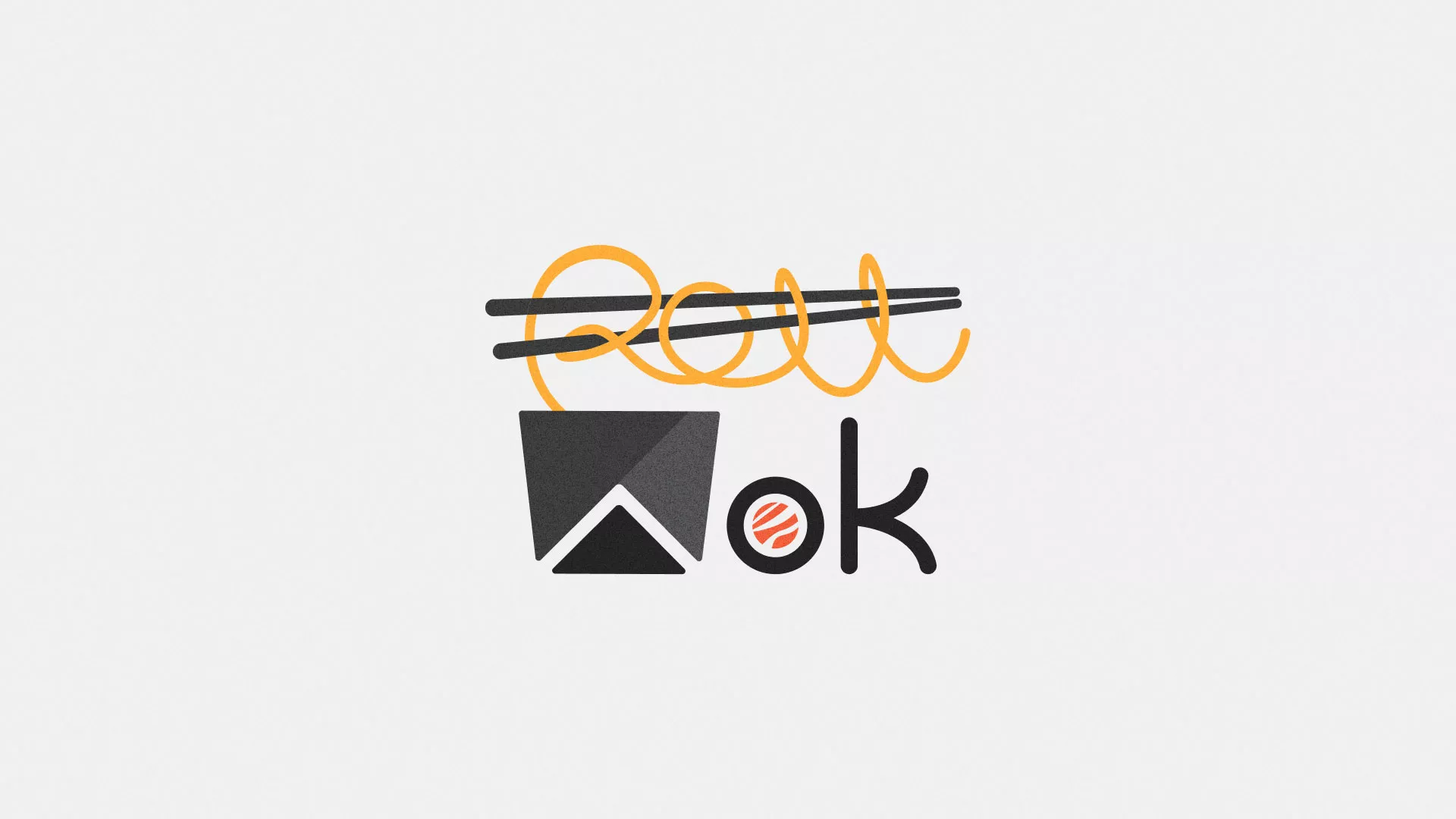 Разработка логотипа в Петергофе для суши-бара «Roll Wok Club» Разработка логотипа в Петергофе для суши-бара «Roll Wok Club»
